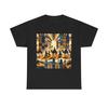 Unisex Adult T Shirt Desert Nomads In Golden Mirage