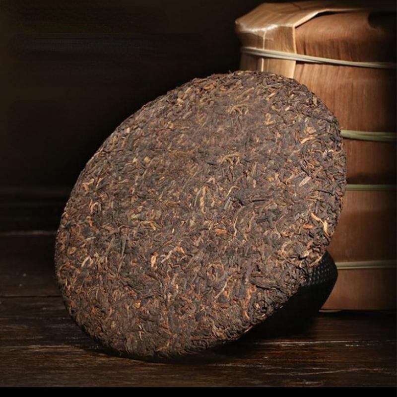 357g Yiwu Reifer Puerh Tee 2020 Jahr Alter Baum Pu-erh Gekochter Tee Yunnan Pu'er Tee