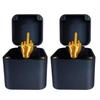Middle Finger InBox Creative Funny Decorative Crafts 3D Printing Middle Finger Christmas Gift Boxs Family Game Gift Funny Toy
