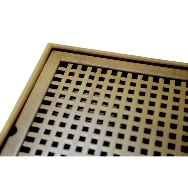 Square Bamboo & Wood Water Storage Kung Fu Tea Tray