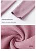 Men's and Women's High Waist Slim Fit Wool Base Layer Pants for Autumn/Winter - Warm Camel Hair Thin Pants