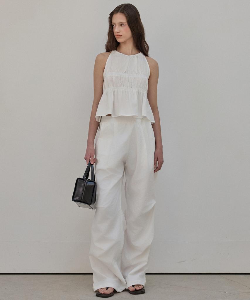 ELLIOTI Ripple Halter Blouse_2Color