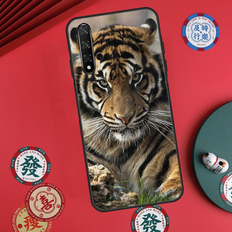 

Animal Tiger For Huawei Nova 5T 10 9 SE 7i 8i 11i 12i Y73 Y90 Y70 Y72 Y61 Y91 P60 Pro P30 P40 Lite Case Huawei Nova 8i