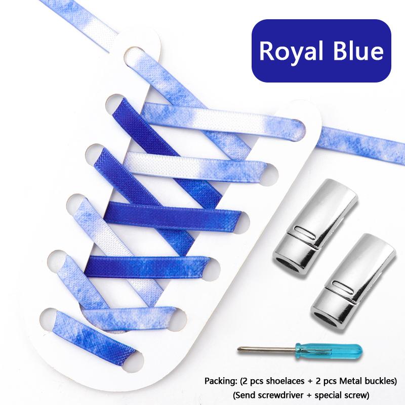 Magnetic Lock Shoe Laces Rainbow Elastic Laces Sneakers No Tie Shoelaces Without Ties Shoelace for Shoes Adults Kids Shoestrings