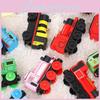 Colorful Wooden Magnetic Train Set For Kids With Interactive Push-pull Features