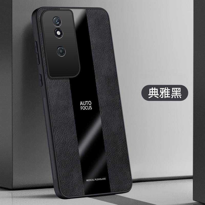 Compatible with Samsung S25 Ultra Porsche Leather Texture S9 Phone Case, S23 Plus Full Coverage Shockproof S20FE Protective Case