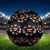 One Piece Print Size 5 Soccer Ball, PU Wear Resistant Football for Match Training and Daily Practice, Birthday Gift for Soccer Fans