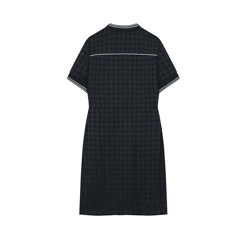 New FILA Short Sleeved Dress Women's Legend Blue F11W431308FNV