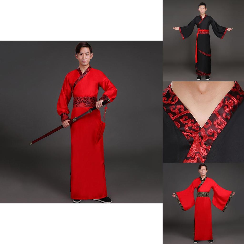 Exquisite Ancient Chinese Traditional Hanfu Costume For Men With Perfect Stitches