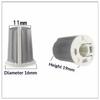 2/10Pcs 16x19mm Rubber Potentiometer Knob For Mixer DJM Series DJM-2000 900 850 750 700 800 DAA1176 DAA1305 For Pioneer DJ