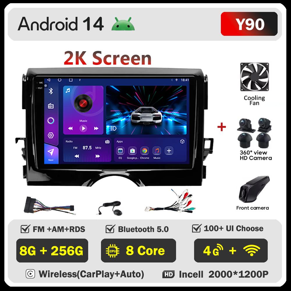 For Toyota Mark X X130 2 II 2009 2010 2011 - 2019 Car Radio Player Car Carplay Screen Autoradio Mirror Link Car Intelligent Syst