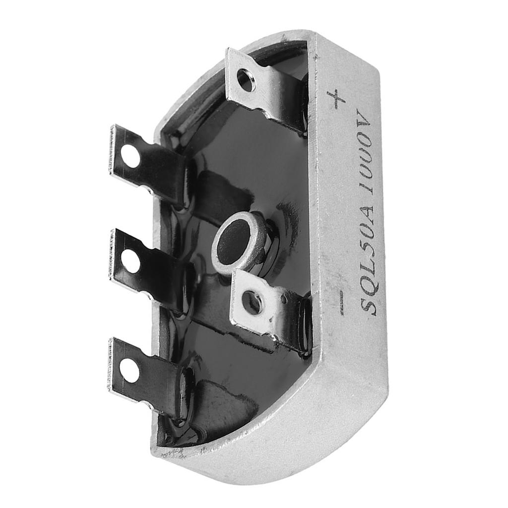 4 Pcs Rectifier Bridge SQL50A 1000V 3-Phase Low Frequency Rectifier Bridge Pack