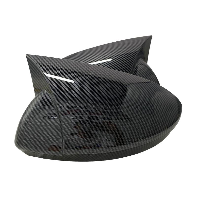 Bat Design Mirror Cover for Megane 4 IV Renault 2016-2025 Car Accessories Piano Black Tuning Auto Sport Bat Design RS Side