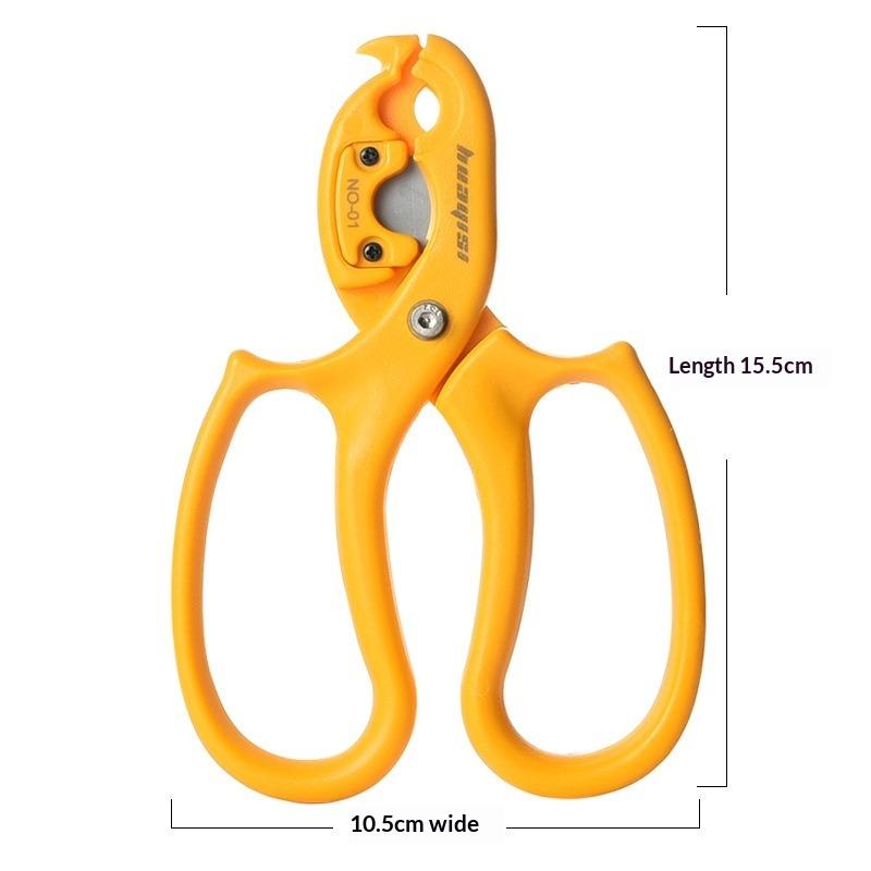 2-in-1 Floral Scissors | Stainless Steel Gardening Shears, Rose Thorn Remover, Flower Branch Pruning Shears for Florists & Flower Arranging - 1pc