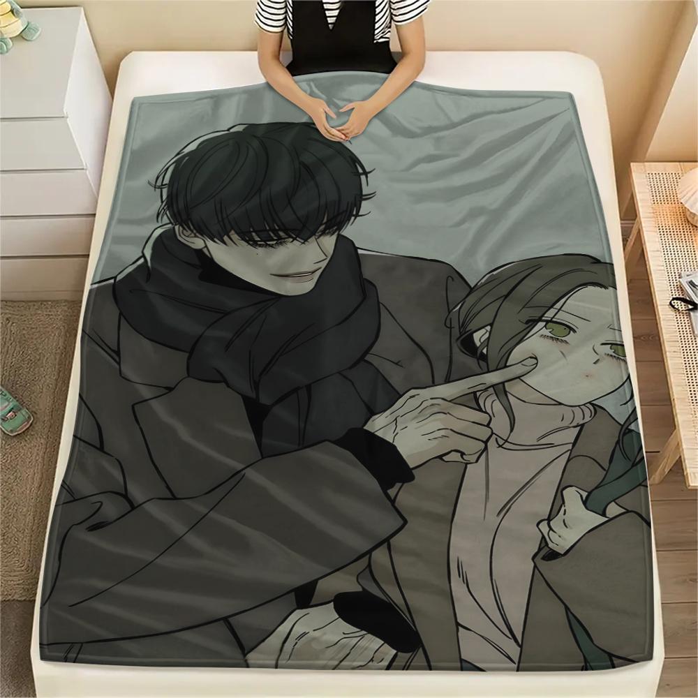 

1PC Tears on a Flower Print Flannel Blanket, High quality Comfortable for All Seasons, Home Decor, Warmth and Comfort, Perfect for Christmas Gifts190 80cm x 120cm