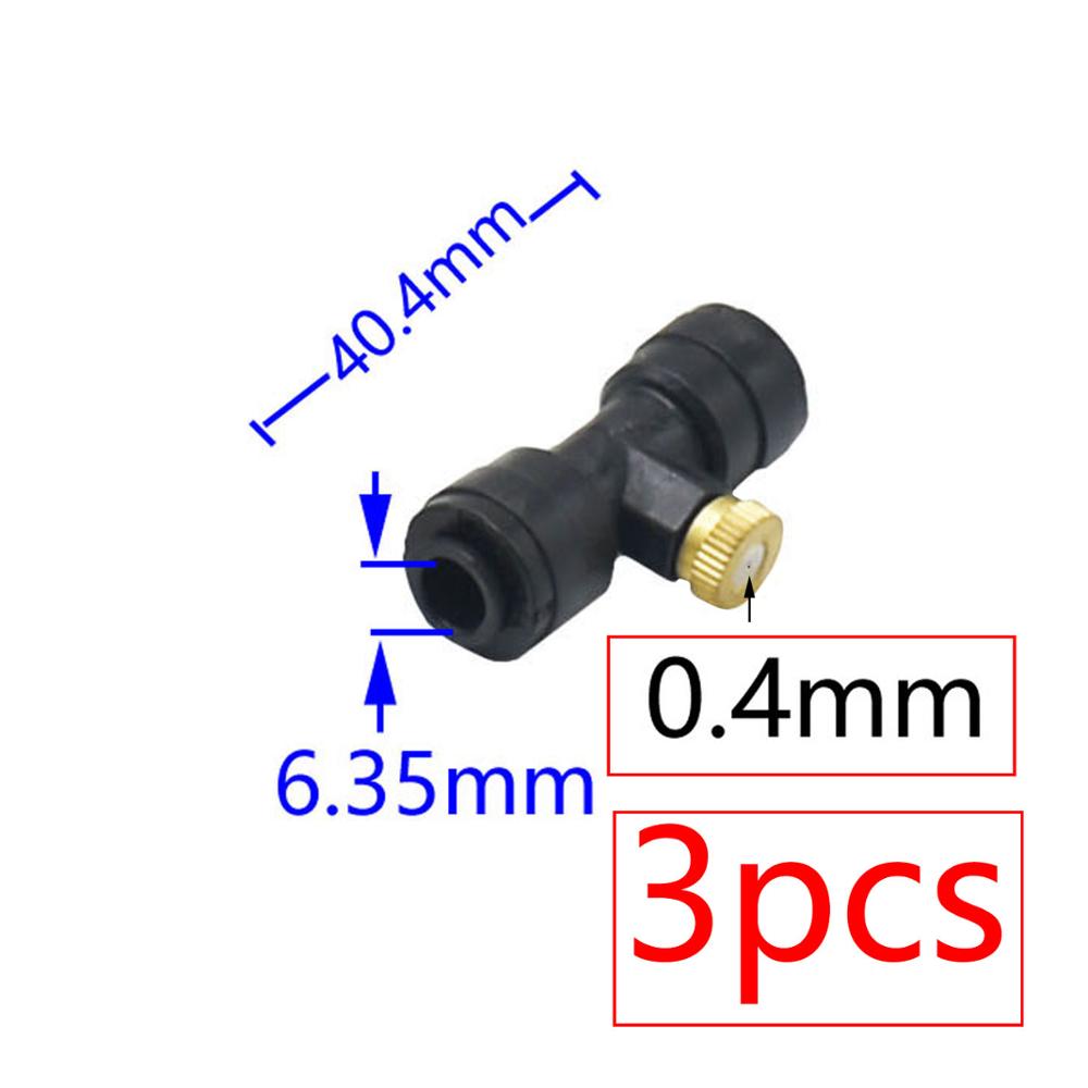 Garden Water Spray Nozzle 0.2/0.3/0.4/0.5/0.6mm Misting Spray System Nebulizer For Flowers Plant Humidifi Cation