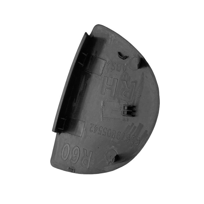 Front Bumper Headlight Headlamp Washer Nozzle Cover For BMW Mini Cooper BLACK R60 R61 61679805542 61679805541 61672752559