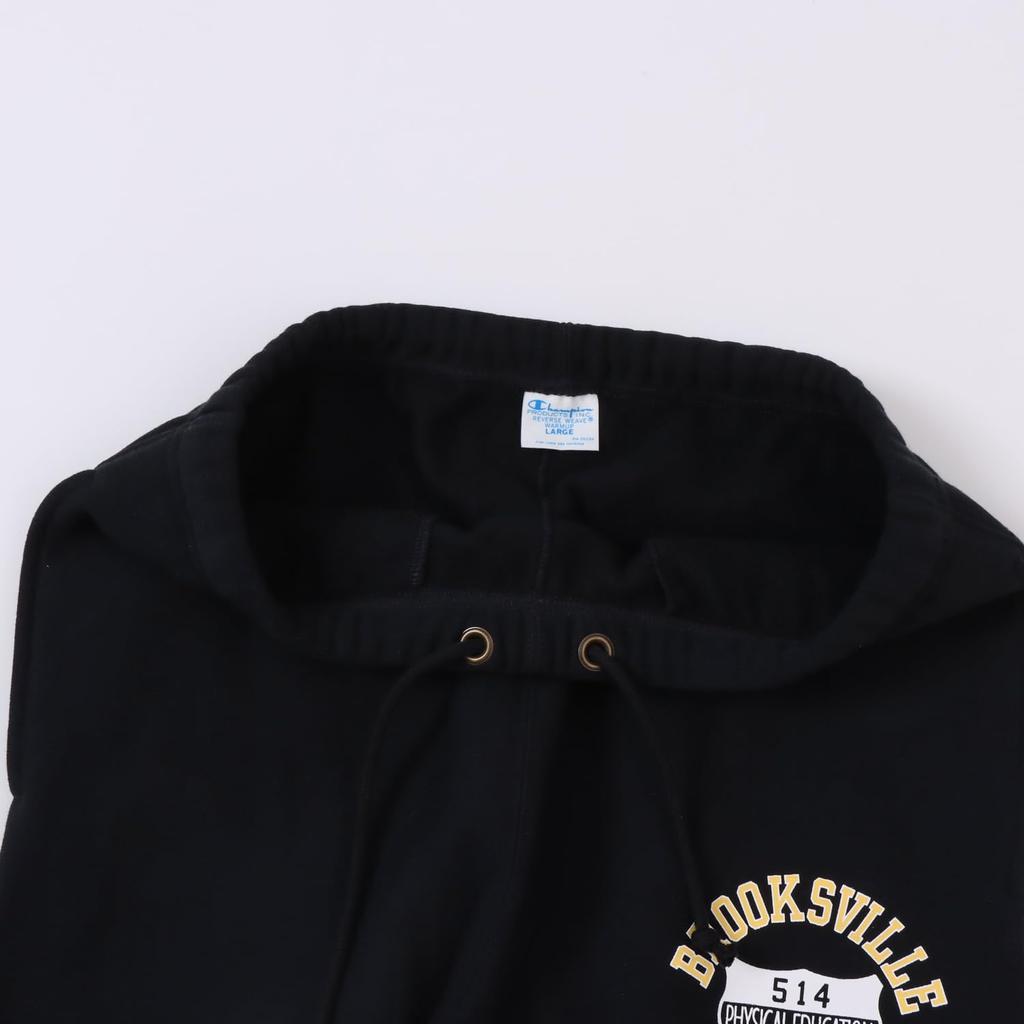 Champion Reverse Weave Sweatpants with Graphic Logo Men's 11.5oz Fleece-Lined Print, Black, C3-C213