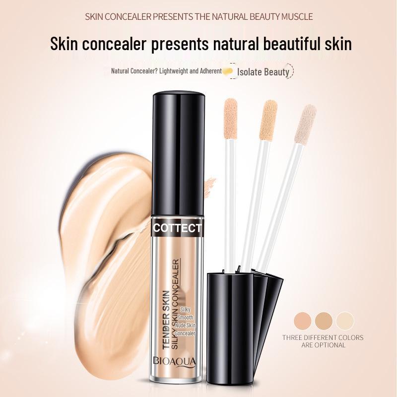 Biquanya Silky Smooth Concealer: 3D Contouring, Nourishing, Moisturizing Makeup Primer