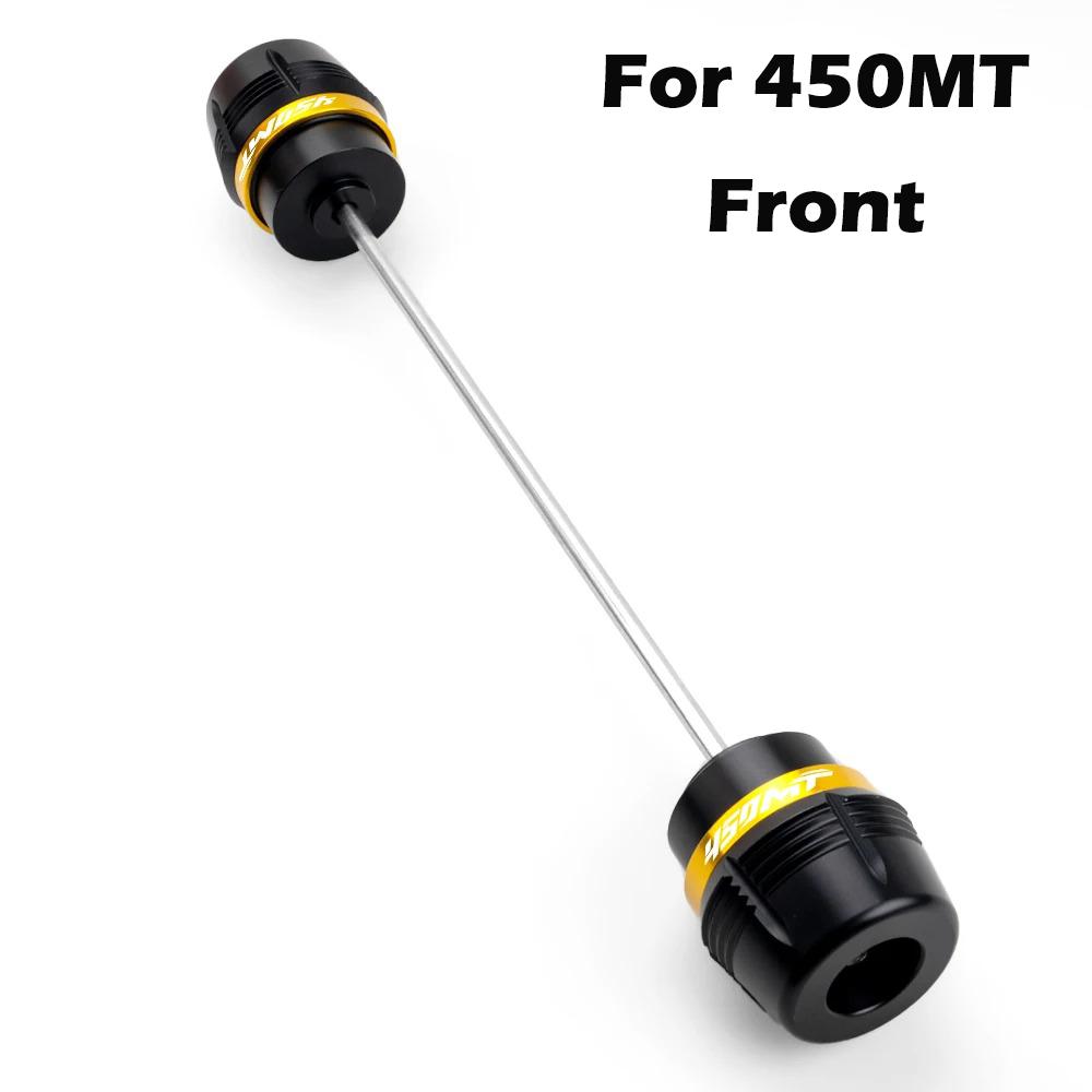 For CFMOTO 450MT 450 MT MT450 2024 2025 2026 Motorcycle Accessories Front Rear Wheel Axle Fork Slider Crash Falling Protection