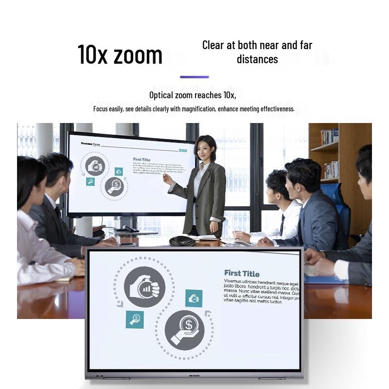 Hikvision HD Video Conference Camera 10x Optical Zoom (CN version)