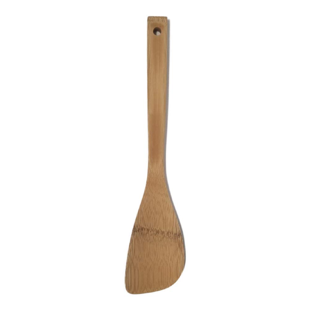Kikusui Unpainted Japanese Smooth Bamboo Turner (Left-Handed)