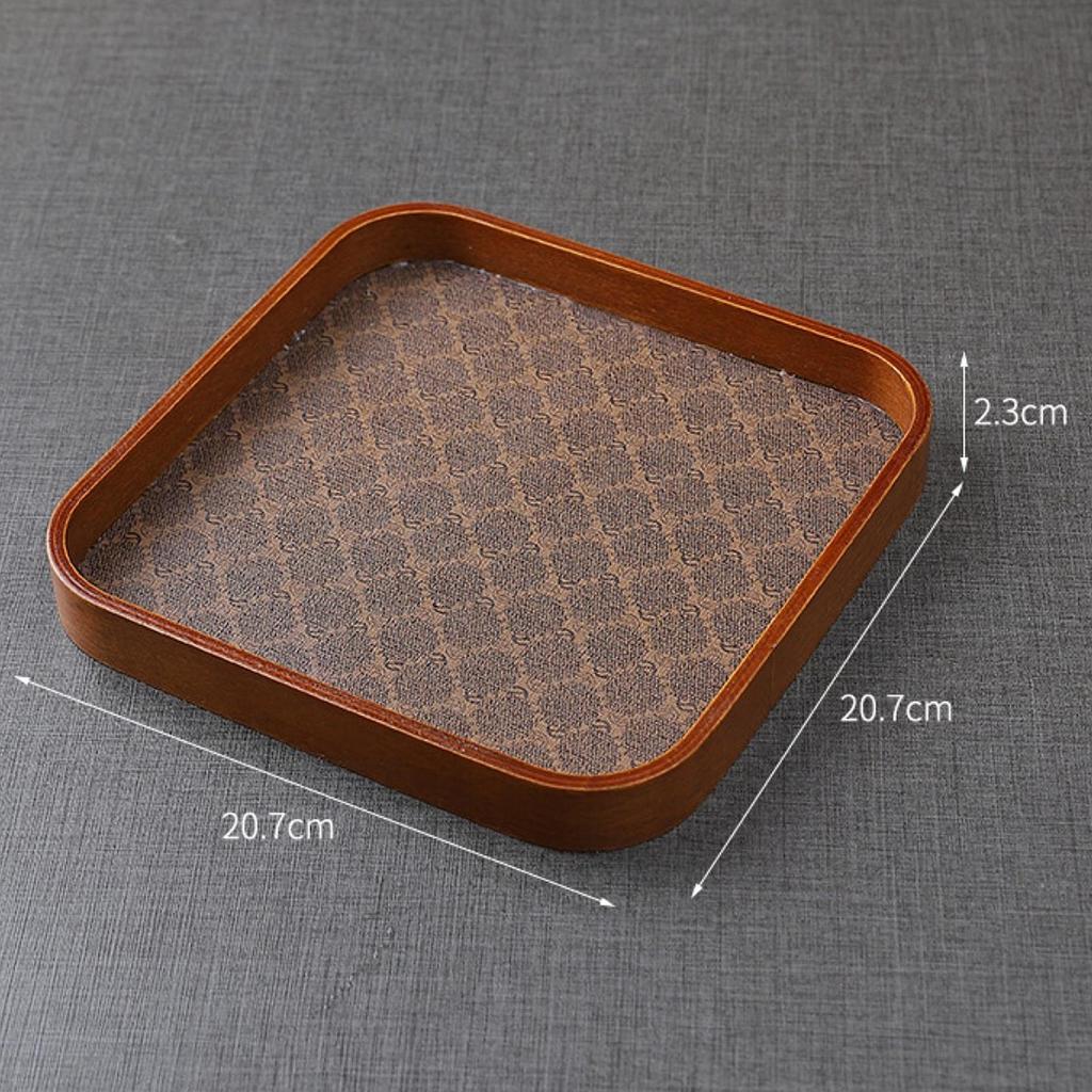 Serving Tray Toilet Cosmetics Tray Breakfast Tray for Office Party Home