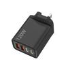 120W 4 in 1 USB C Charger Phone Fast Charger Power Adapter for IPhone Samsung Xiaomi Quick Charge 3.0 EU/US/UK Plug Wall Charger