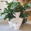 Petal Multi-Tier Stackable Indoor/Outdoor Flower Pot