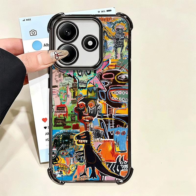 Graffiti Fashion Art Soft Phone Case For Xiaomi Poco X7 X8 Pro Max X6 X5 X3 F8 Ultra F7 M8 M7 M5S Redmi 15C 15A 15 14C 13C 12C 1