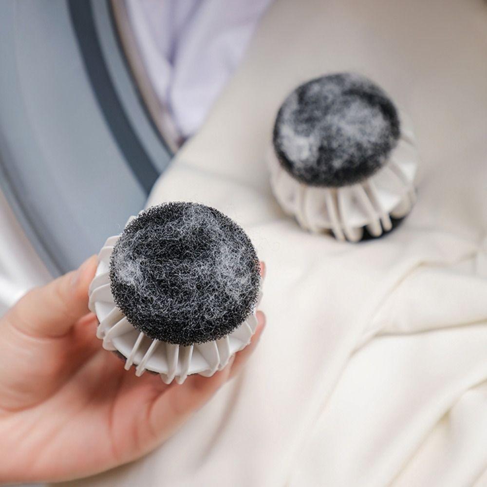 2 ks Opakovaně použitelná Kulička na prádlo pro sběr nečistot Silikonový odstraňovač chloupků Nový Lapač žmolků