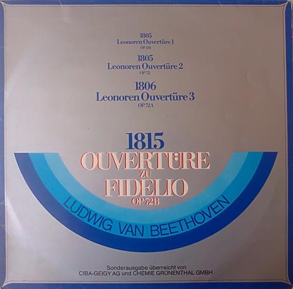 

LP Record VARIOUS - Ludwig Van Beethoven, Leonoren Ouve TST77850 Ciba-Geigy AG 1973 Switzerlan Classical Used