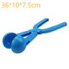 Snowball Maker Clip For Kids Adult Heart Snowflake Duck Shape Clip Tongs For Outdoor Sand Snow Ball Mold Toys Fight Sports Toys