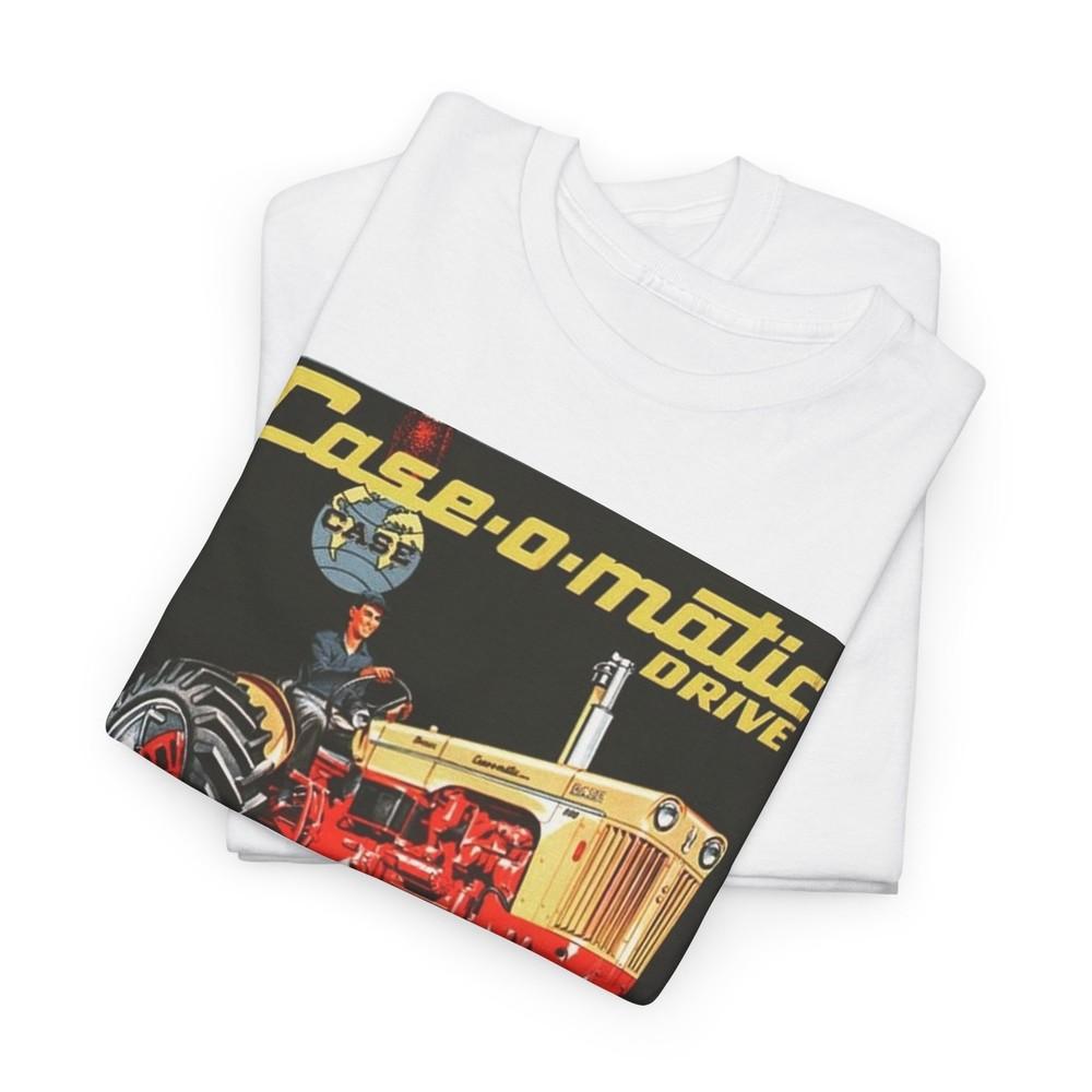 

Vintage Case-O-Matic Case Tractor Retro Tee, Unisex T-Shirt for Farmers, Farming Unisex T-Shirt M