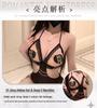 Sexy Plus Size Open Crotch Bodysuit: No-Buckle Pure Desire Lingerie