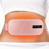 Portable USB Rechargeable Menstrual Heating Pad, Menstrual Abdominal and Waist Heating Massage Pad, Electric Heating Belt for Warming the Waist and