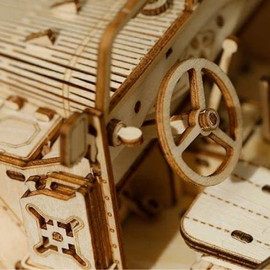 3D Wooden Puzzle MC701 Car with Japanese Instructions Tsukurundesu® Off-Road