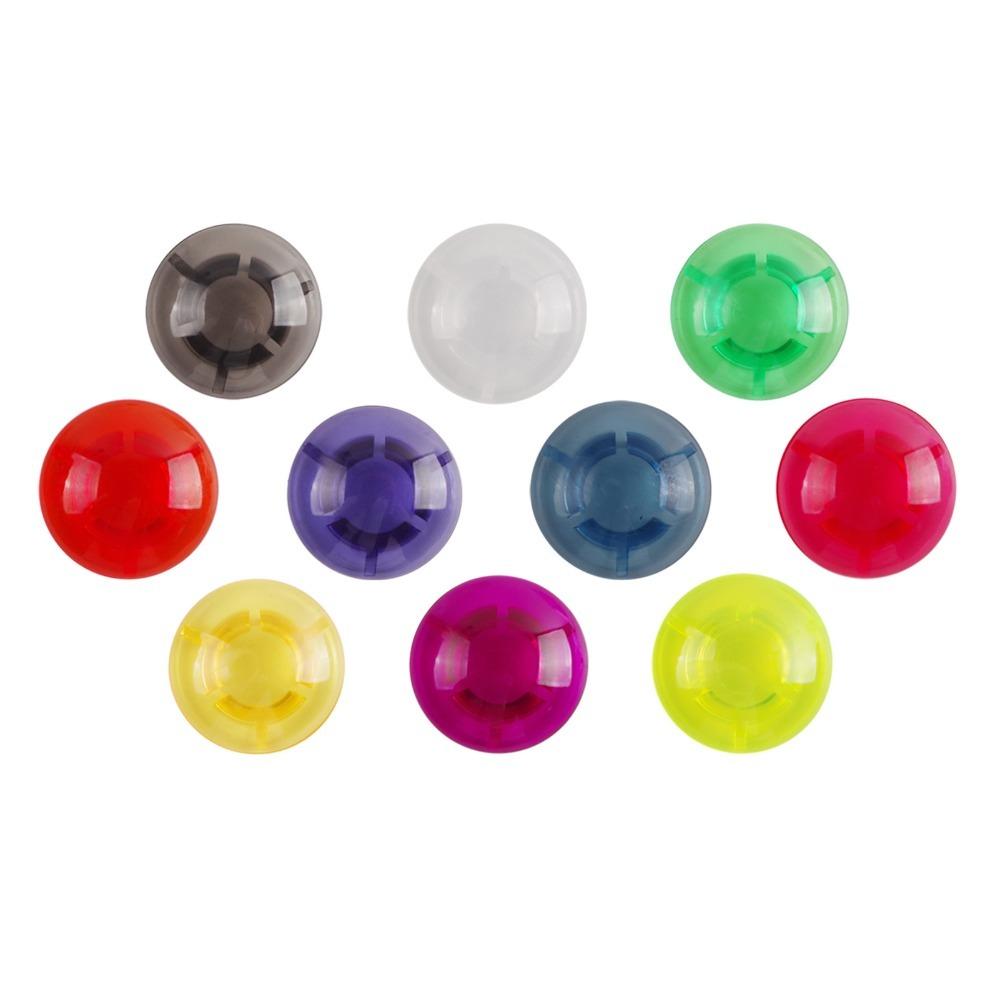 10PCS Multi-Color Effect Pedal Footswitch Toppers Guitar Effect Pedal Foot Switch Electric Guitar 1