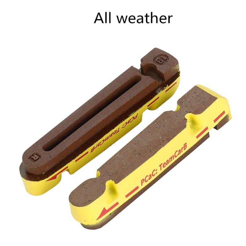 

1 пара карбоновых тормозных колодок V-brake C-brake колодки пробковые резиновые сменные для шоссейного складного велосипеда тормозные колодки