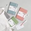 PAPERIDEAS Classic New A6 Pocket Size x with Elastic New Color Olive Notebook, Hardcover, (10.6cm 15.1cm), Band, (Grid, Green)