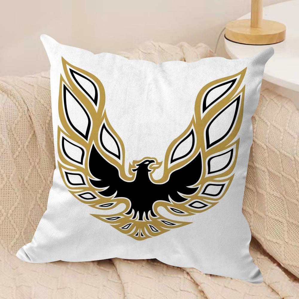 

Golden PPontiac Cushion Cover Soft Plush Fabric DoubleSided Printed Cushion Covers for All Seasons Modern HomeDecor Gift 30x30cm