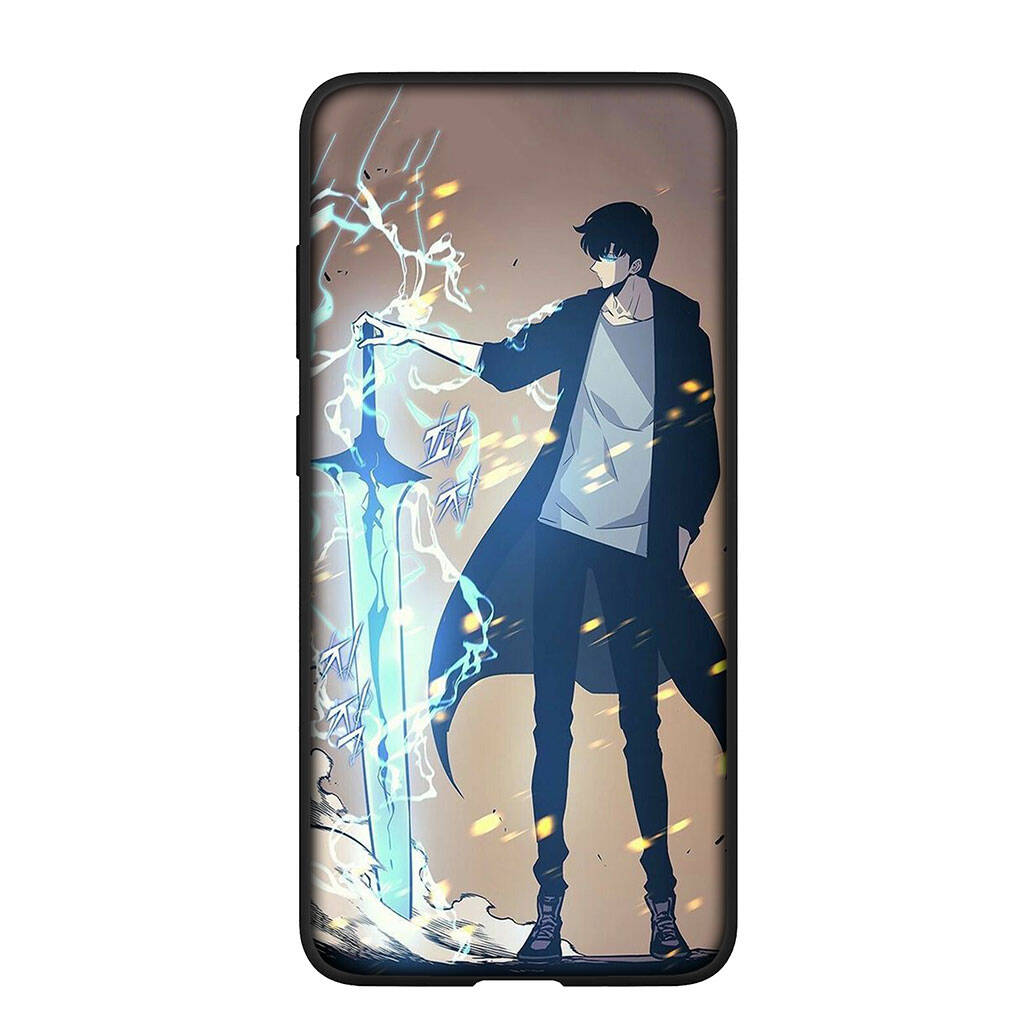 Phone Case for iPhone 17 16 15 Xiaomi Poco F8 F7 X7 X6 M8 C85 C75 C71 Redmi Note 14 13 12 11 Pro Max A4 14C 13C 15C Sung Jinwoo Solo Leveling Jin Woo