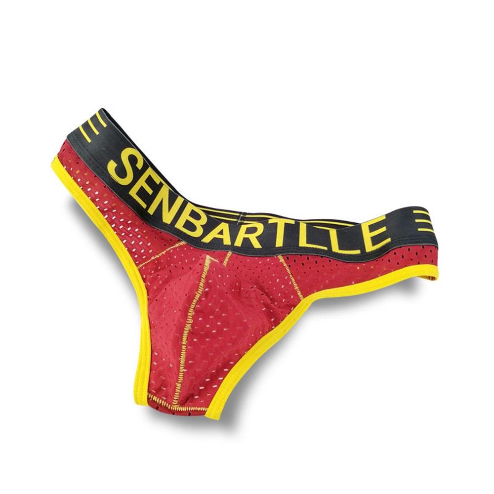 Breathable Men Underwear Comfy Fashion Low Rise Oil
