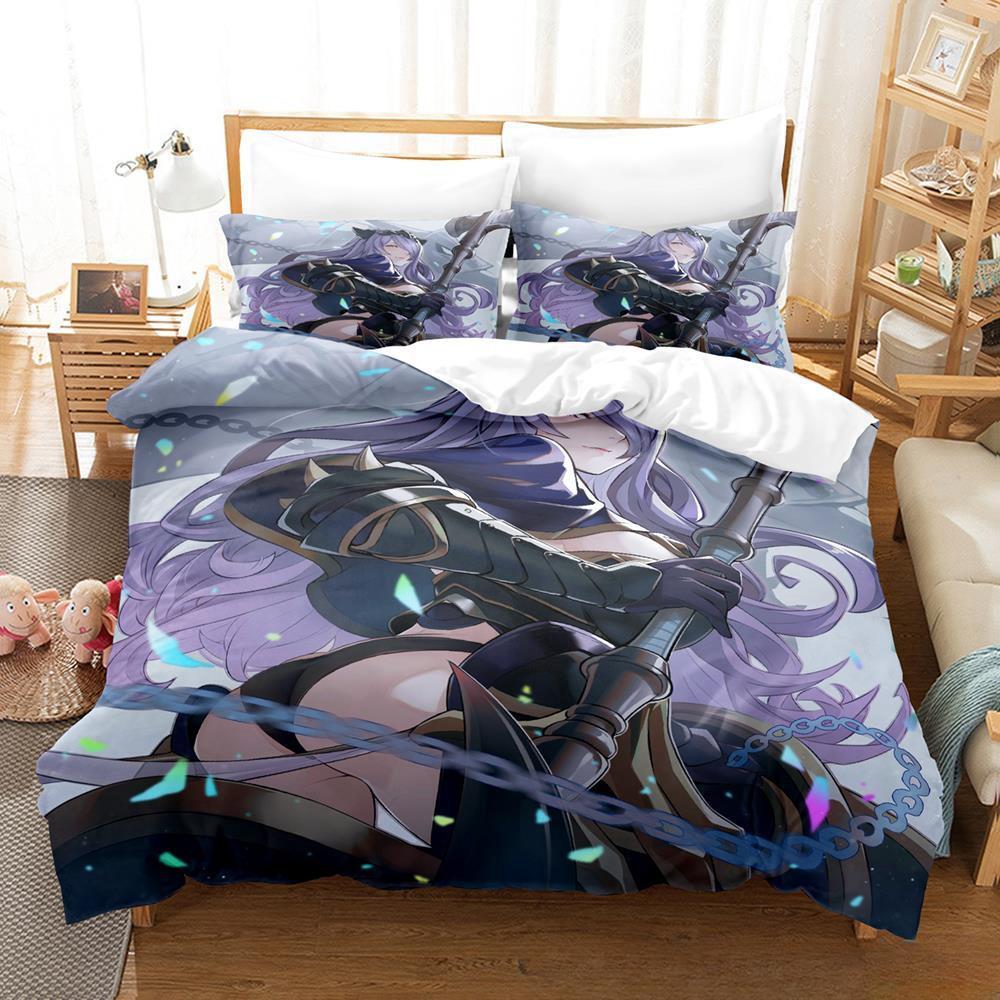 Game Fire Emblem Engage Bedding Set Duvet Cover Comforter Bed Set Quilt Cover Pillowcase King Queen Twin Size Boys Girls Adult