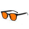Light-Enhancing Sleep-Aid Glasses: Blue Light Blocking, Reflective Coating, Anti-Blu-Ray, Anti-Radiation, Melatonin Support, TR Frame.