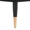 Vidaxl Bedside Table, Black, 40X35X50 Cm, Wood-Based Material