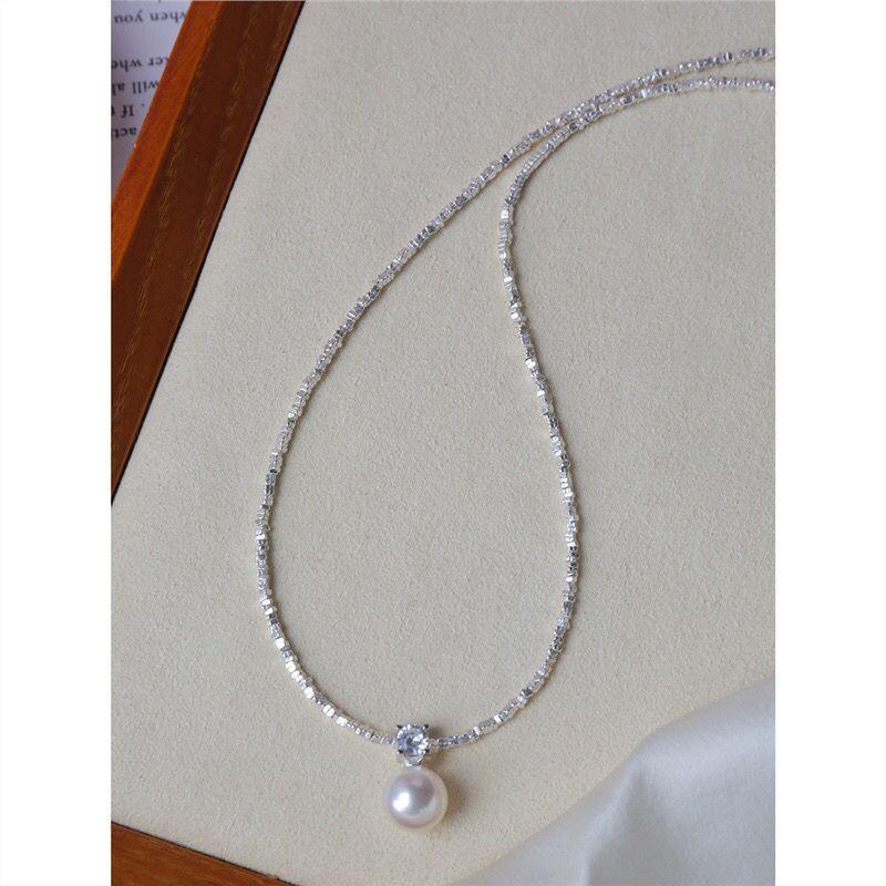 Pearl Necklace Women'S Plated Niche Design High-End Clavicle Chain Premium Durable Quality Useful Practical Reliable