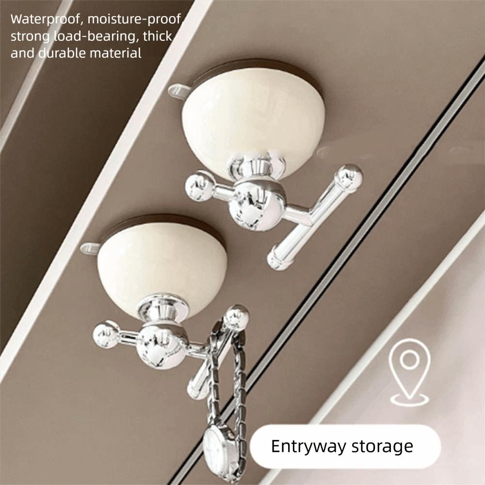 Strong Load-Bearing Bathroom Hook Seamless Kitchen Storage Hook Universal Wall Hook  Household