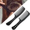 Black Flattop Hair Cutting Comb Wide Tooth Men Cut Hair Brush Professional Salon Barber Hair Clipper Hairdressing Carbon Combs