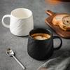 Taza de Cerámica Esmerilada de Gama Alta: Elegante Taza de Café y Té para Oficina o Hogar